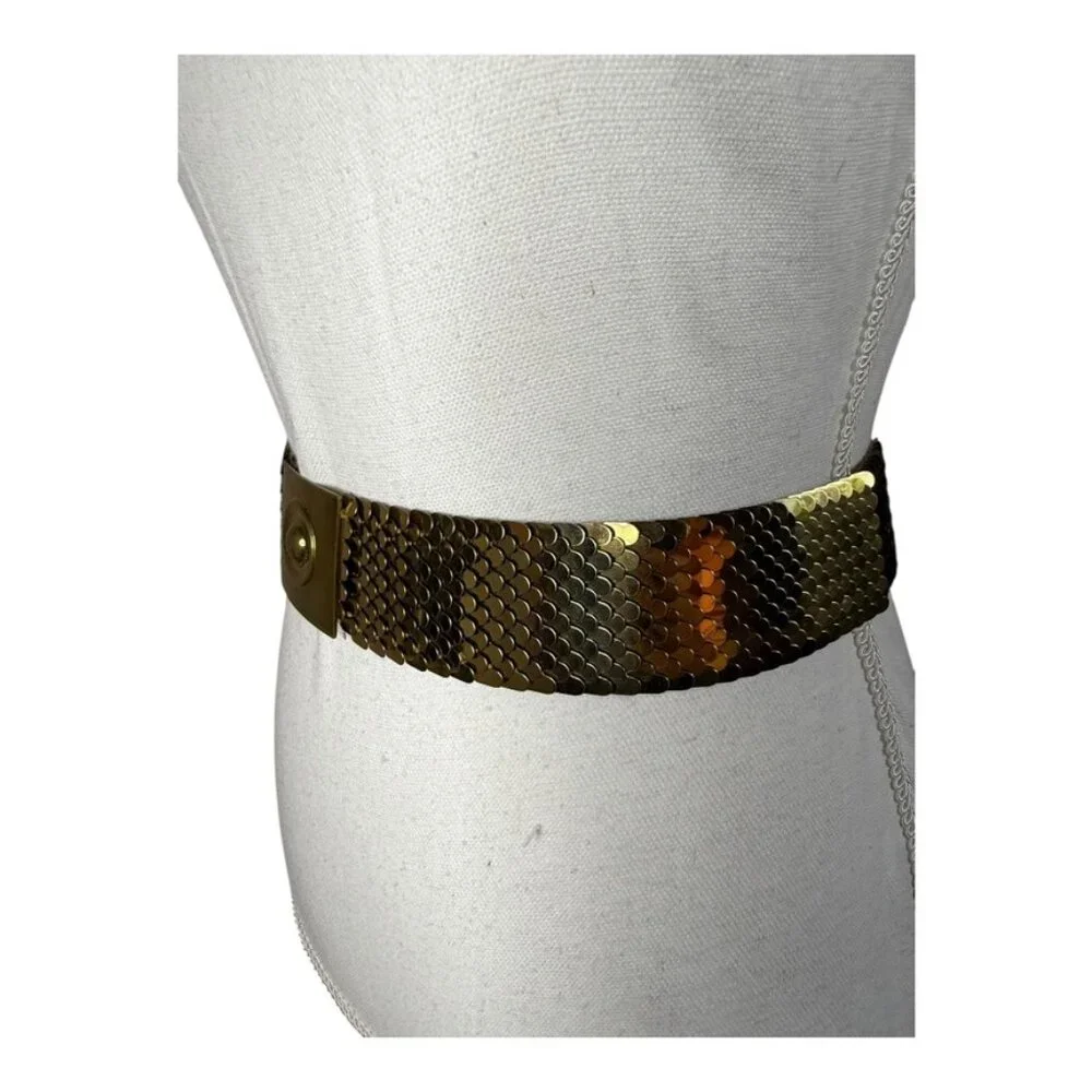 Stretchy Gold‎ Belt